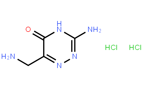 3-Amino-6-(aminomethyl)-1,2,4-triazin-5(4h)-one DiHCl
