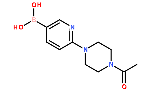 2-(4-Acetylpiperazin-1-yl)pyridine-5-boronic acid