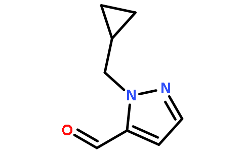 1-(Cyclopropylmethyl)-1H-pyrazole-5-carbaldehyde
