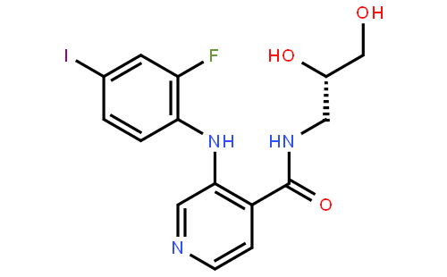 N-[(2S)-2,3-二羟基丙基]-3-[(2-氟-4-碘苯基)氨基]-4-吡啶甲酰胺