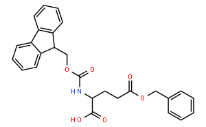 (S)-2-((((9H-芴-9-基)甲氧基)羰基)氨基)-5-(苄氧基)-5-氧代戊酸