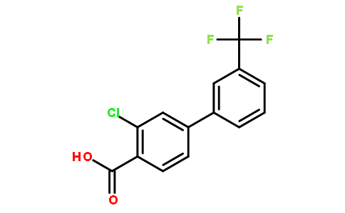 3-Chloro-3'-(trifluoromethyl)-[1,1'-biphenyl]-4-carboxylic acid