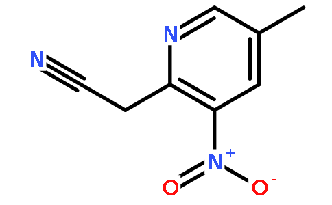 2-(5-methyl-3-nitropyridin-2-yl)acetonitrile