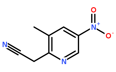 2-(3-methyl-5-nitropyridin-2-yl)acetonitrile