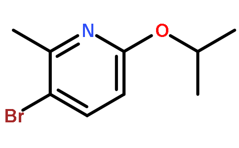 3-Bromo-6-isopropoxy-2-methylpyridine