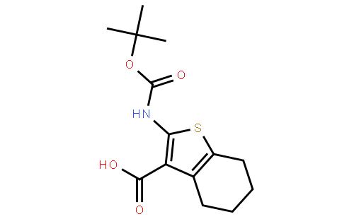 2-tert-Butoxycarbonylamino-4,5,6,7-tetrahydro-benzo[b]thiophene-3-carboxylic acid
