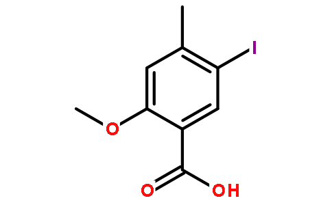 5-碘-2-甲氧基-4-甲基-苯甲酸