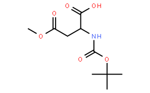 N-[(1,1-二甲基乙氧基)羰基]-D-天冬氨酸-4-甲酯