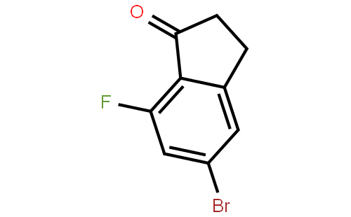 5-bromo-7-fluoro-2,3-dihydroinden-1-one
