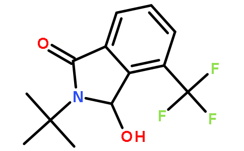2-(tert-Butyl)-3-hydroxy-4-(trifluoromethyl)isoindolin-1-one