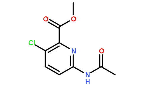 Methyl 6-acetamido-3-chloropicolinate