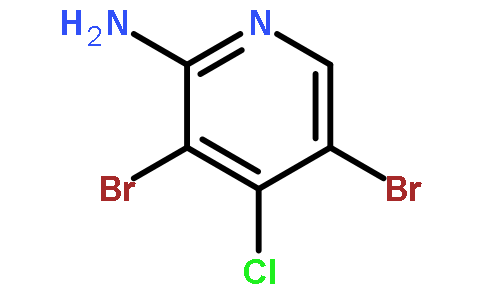 3,5-dibromo-4-chloropyridin-2-amine