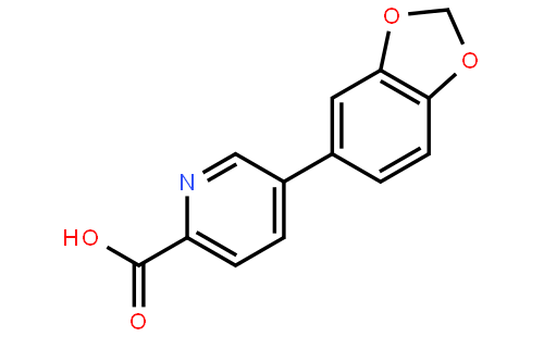 5-(Benzo[d][1,3]dioxol-5-yl)picolinic acid