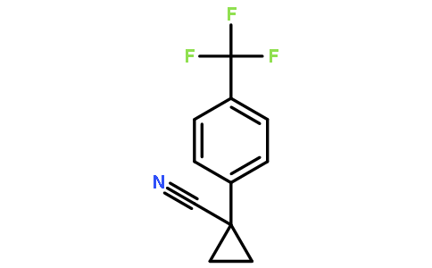 1-(4-(Trifluoromethyl)phenyl)cyclopropanecarbonitrile