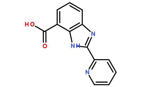 2-(pyridin-2-yl)-1H- benzo[d]imidazole- 4-carboxylic acid