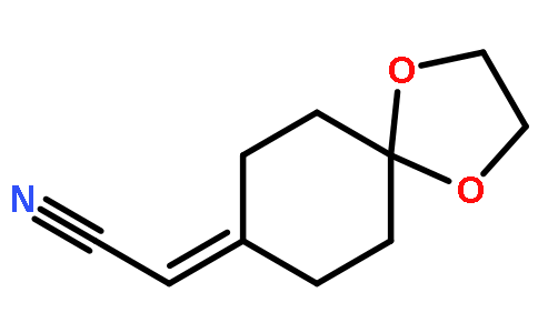 2-(1,4-dioxaspiro[4.5]decan-8-ylidene)acetonitrile