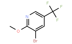 3-溴-2-甲氧基-5-(三氟甲基)吡啶