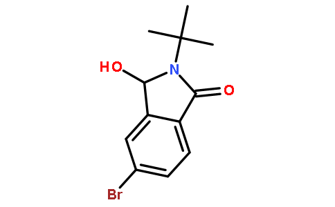 5-Bromo-2-(tert-butyl)-3-hydroxyisoindolin-1-one