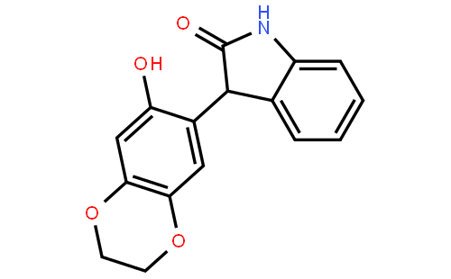 3-(7-Hydroxy-2,3-dihydrobenzo[b][1,4]dioxin-6-yl)indolin-2-one