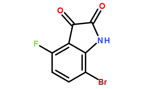 7-Bromo-4-fluoroindoline-2,3-dione