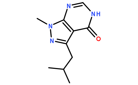 3-isobutyl-1-methyl-1H-pyrazolo[3,4-d]pyrimidin-4(5H)-one
