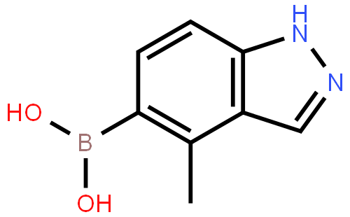 4-甲基-1H-吲唑-5-基-5-硼酸