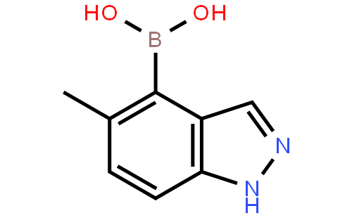 5-methyl-1H-indazol-4-yl-4-boronicacid