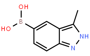 B-(3-甲基-1H-吲唑-5-基)硼酸