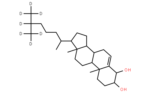 cholest-5-ene-3,4-diol-d7
