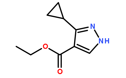 Ethyl 3-cyclopropylpyrazole-4-carboxylate