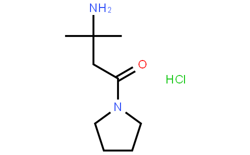 3-Amino-3-methyl-1-pyrrolidino-1-butanone Hydrochloride