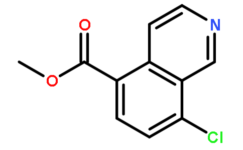 methyl 8-chloroisoquinoline-5-carboxylate