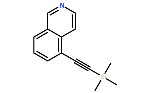 5-((Trimethylsilyl)ethynyl)isoquinoline