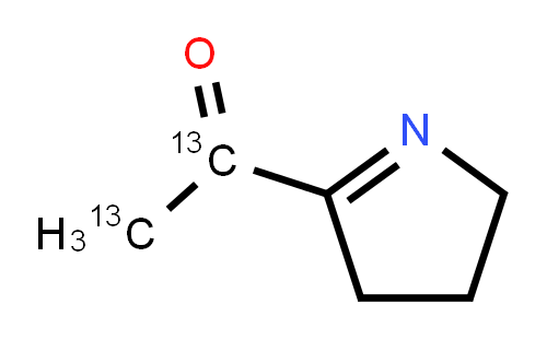 cas号查询 2-乙酰基-1-吡咯啉-13c2 | 1246819