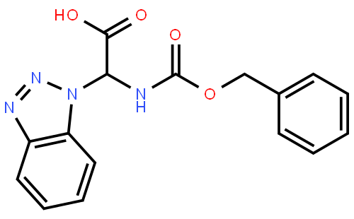 2-(1H-Benzo[d][1,2,3]triazol-1-yl)-2-(((benzyloxy)carbonyl)amino)acetic acid