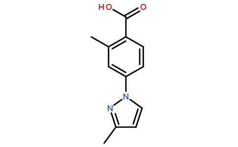 4-(3-Methyl-1H-pyrazol-1-yl)-2-methyl benzoic acid