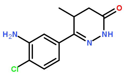 6-(3-Amino-4-chlorophenyl)-5-methyl-4,5-dihydropyridazin-3(2H)-one