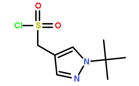 (1-tert-butyl-1H-pyrazol-4-yl)methanesulfonyl chloride