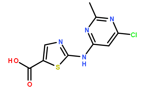2-((6-Chloro-2-methylpyrimidin-4-yl)amino)thiazole-5-carboxylic acid