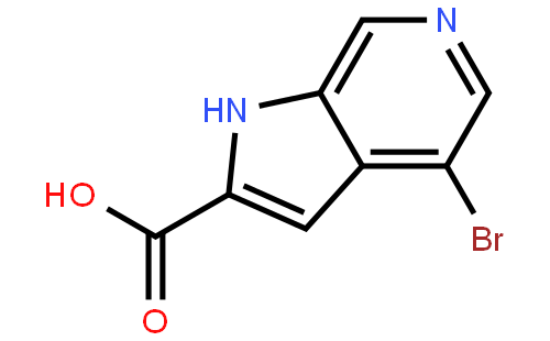 4-Bromo-1H-pyrrolo[2,3-c]pyridine-2-carboxylic acid