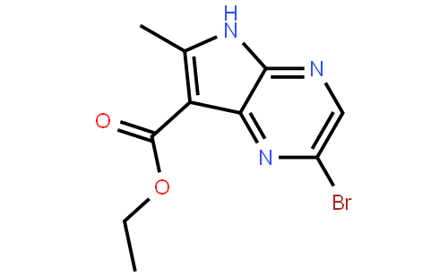 Ethyl 2-bromo-6-methyl-5H-pyrrolo[2,3-b]pyrazine-7-carboxylate