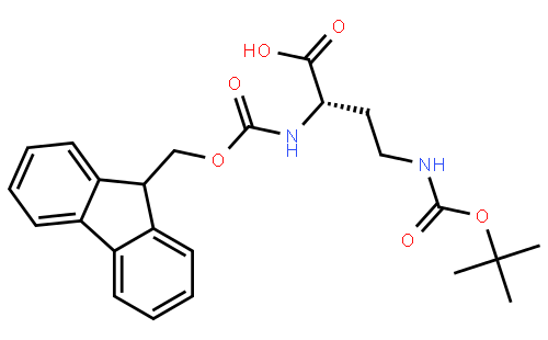(<i>S</i>)-4-(Boc-氨基)-2-(Fmoc-氨基)丁酸