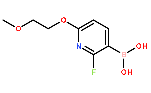 (2-Fluoro-6-(2-methoxyethoxy)pyridin-3-yl)boronic acid