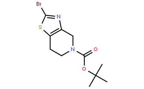 tert-Butyl 2-bromo-6,7-dihydrothiazolo[4,5-c]pyridine-5(4H)-carboxylate