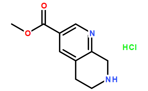Methyl 5,6,7,8-tetrahydro-1,7-naphthyridine-3-carboxylate hydrochloride