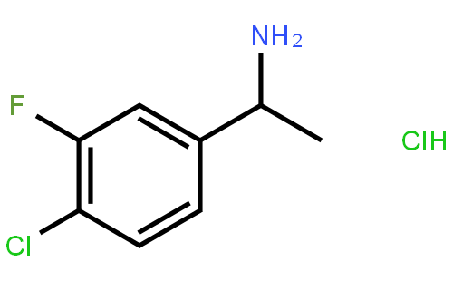 (R)-1-(4-Chloro-3-fluorophenyl)ethanamine hydrochloride