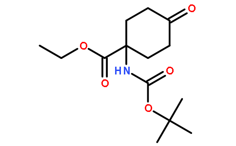 ethyl 1-(tert-butoxycarbonylamino)-4-oxocyclohexanecarboxylate