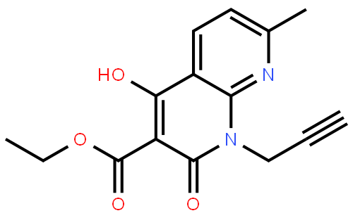 Ethyl 4-hydroxy-7-methyl-2-oxo-1-(prop-2-yn-1-yl)-1,2-dihydro-1,8-naphthyridine-3-carboxylate
