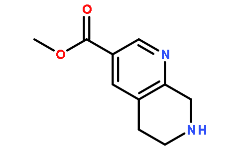 5,6,7,8-Tetrahydro-[1,7]naphthyridine-3-carboxylic acid methyl ester