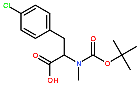 (R)-2-(tert-butoxycarbonyl(methyl)amino)-3-(4-chlorophenyl)propanoic acid